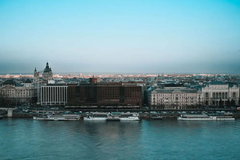 Budapest látkép a Dunával
